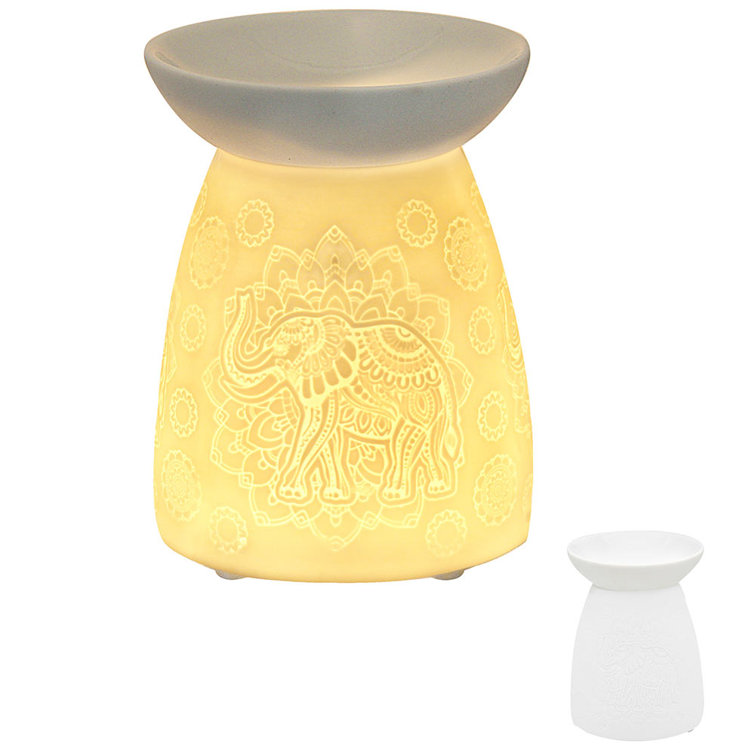 World Menagerie Elephant Ceramic Wax Warmer Wayfair.co.uk